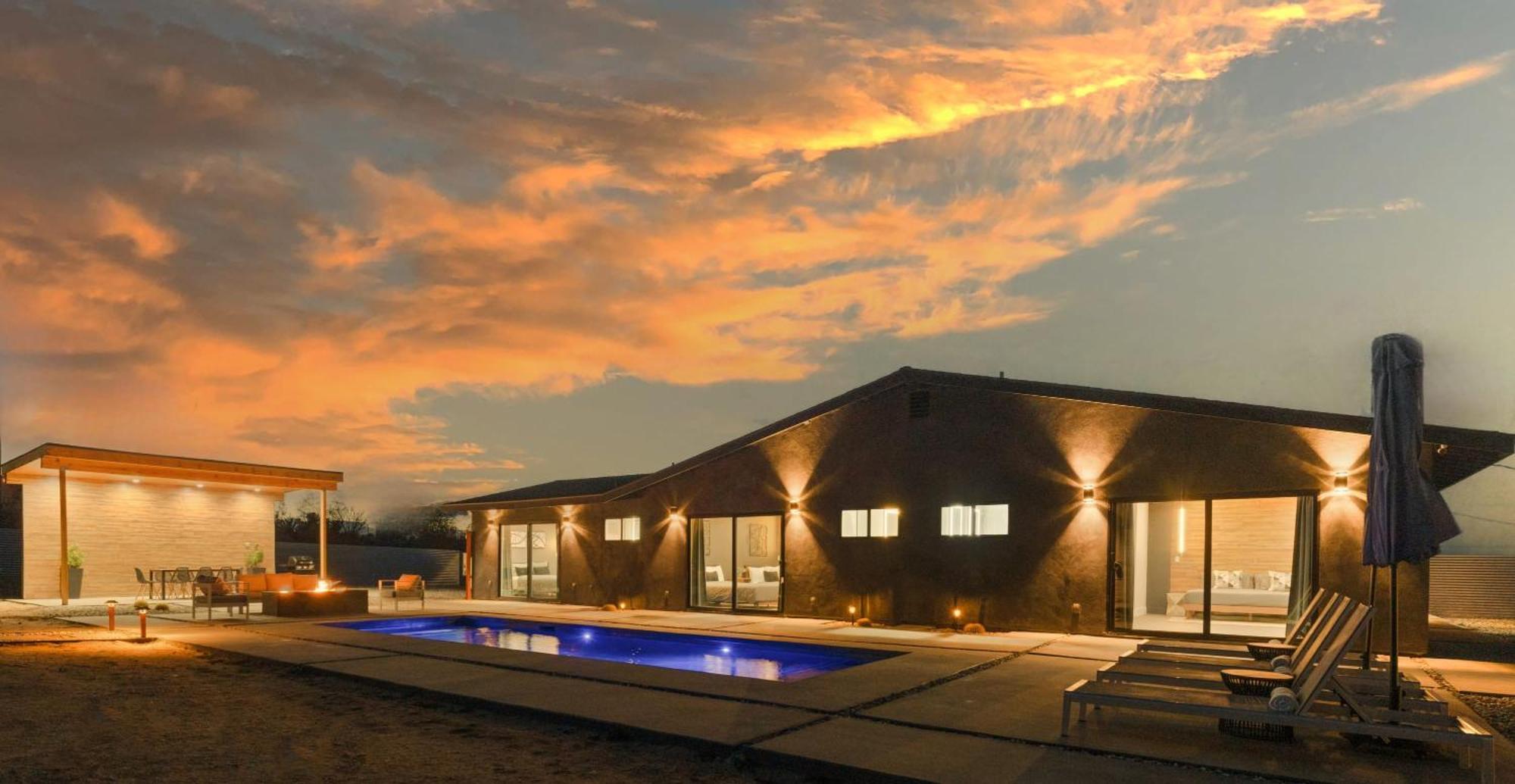 Luxury Retreat Villa Joshua Tree Buitenkant foto